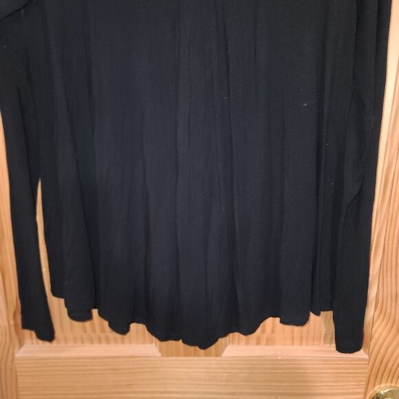 Lilla P Black Long Sleeve Shirt Size XS - Picture 5 of 6